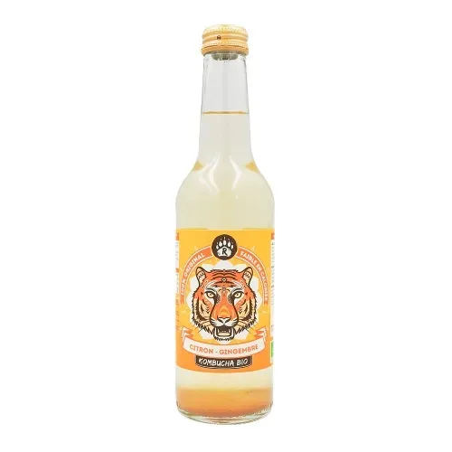KOMBUCHA BIO CITRON GINGEMBRE33CL