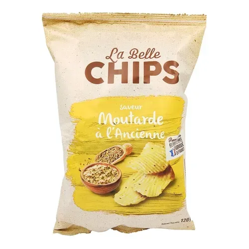 CHIPS MOUTARDE 120G