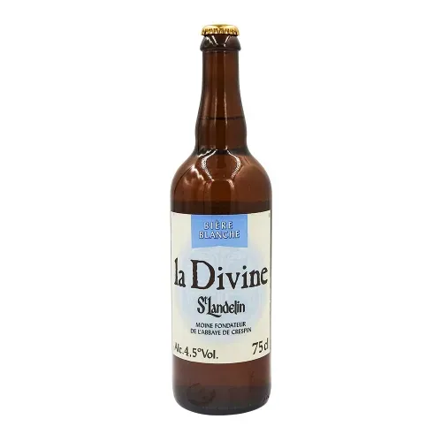 BIERE BLANCHE LA DIVINE 75CL