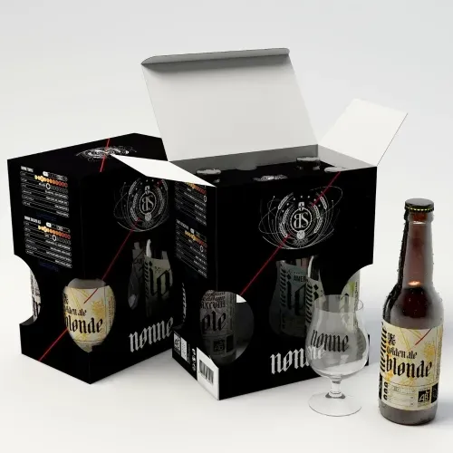 COFFRET BIERES BS 4X33CL+ VERRE