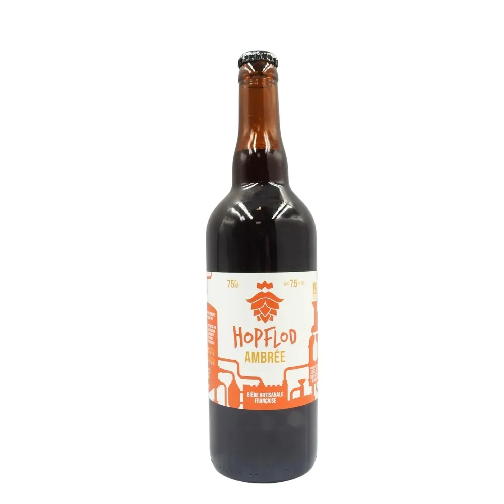 BIERE HOPFLOD AMBREE 75CL