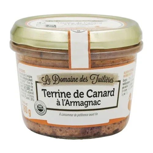 TERRINE DE CANARD A L'ARMAGNAC 180GR