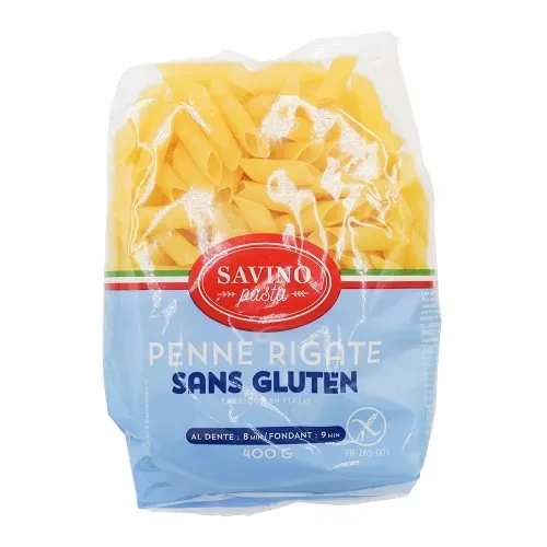 PATES PENNE SANS GLUTEN 400GR SAVINO PASTA