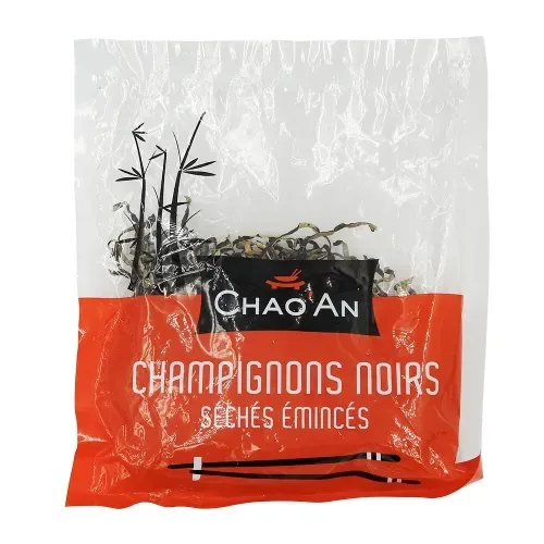 CHAMPIGNONS NOIRS SECHES EMINCES 80G CHAO AN
