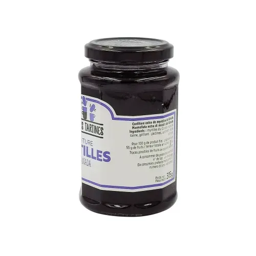 CONFITURE MYRTILLES DU CANADA 315GR