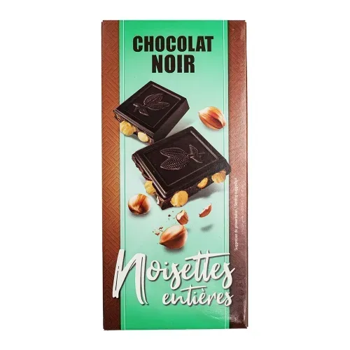 TABLETTE CHOC NOIR NOISETTE 200G