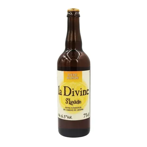 BIERE BLONDE LA DIVINE 75CL