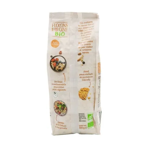 FLOCON D'AVOINE BIO 500GR