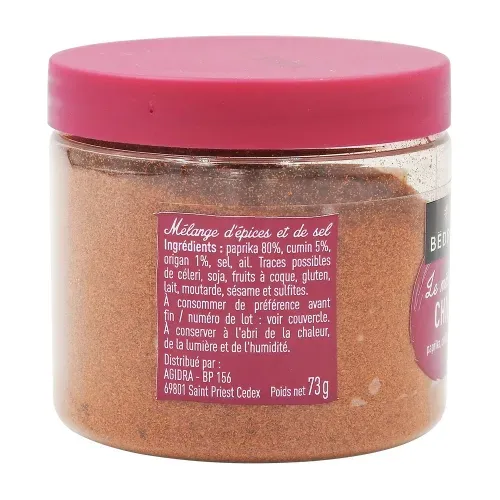 MELANGE CHILI POT PET 73 gr Bédros/CT12
