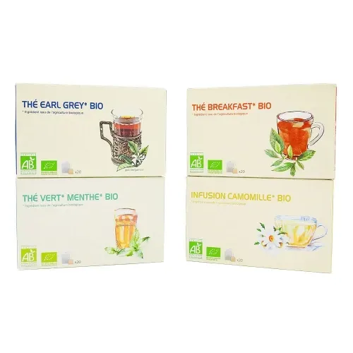 THE VERT MENTHE BIO 20 SACHETS