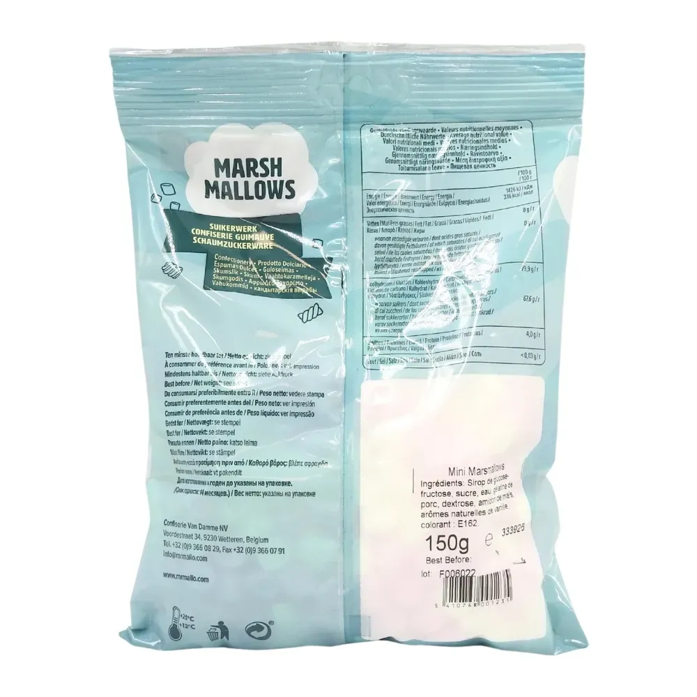 MINI MARSHMALLOWS 180G