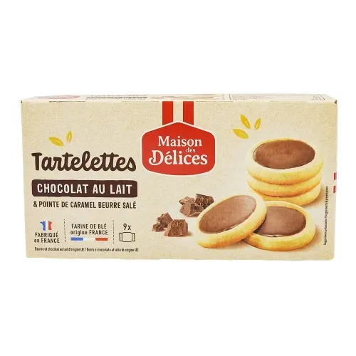 TARTELETTE CHOCOLAT CARAMEL 125GR 