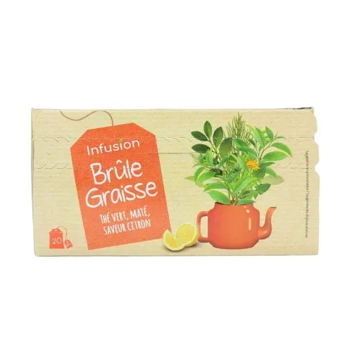 INFUSION BRULE GRAISSE 20 SACHETS 36G
