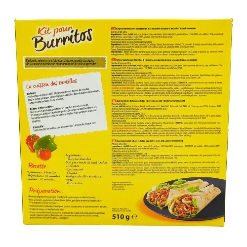 KIT BURRITOS 510GR