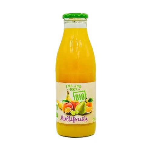 PUR JUS MULTIFRUITS BIO 75CL