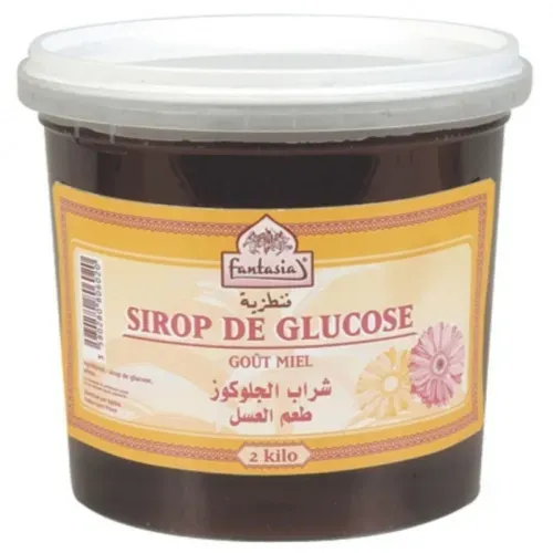 SIROP GLUCOSE PARFUME AU MIEL POT 2KG