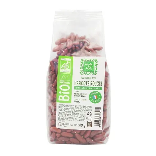 HARICOT ROUGES FRANCE GDF BIO 500G