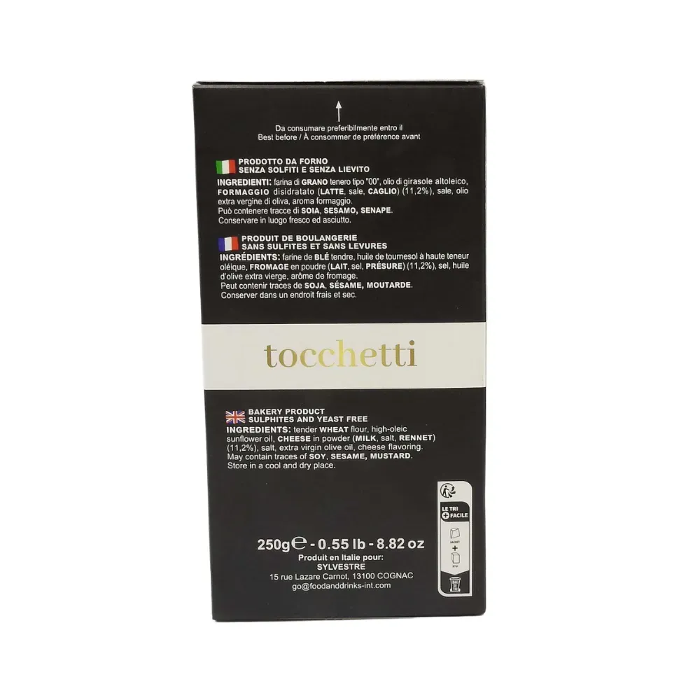 TOCCHETTI FROMAGE 250G