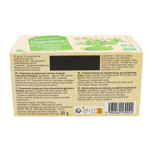 Infusion BIO digestion 20 sachets
