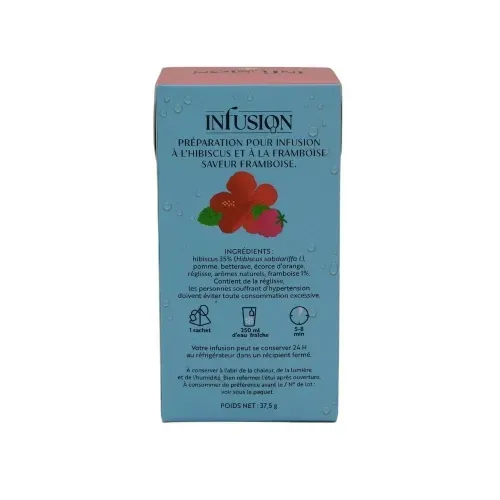 INFUSION FROIDE HIBISCUS FRAMBOISE 15 PYRAMIDES 37