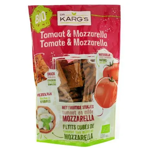 MINI CRACKER BIO TOMATE MOZZ DR KARG'S 110G