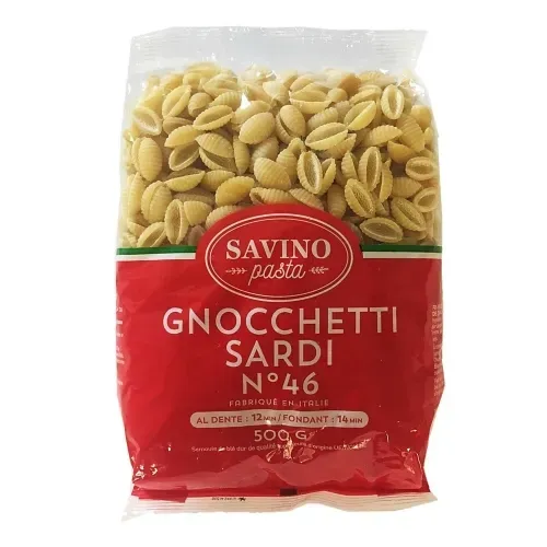 PATES GNOCCHETTI SARDI 500 GR SAVINO PASTA N°46