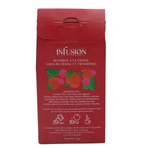 INFUSION FRUITS ROUGES 20 PYRAMIDES 32G