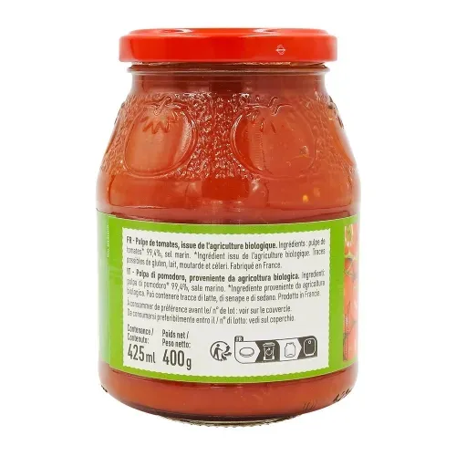 CHAIR DE TOMATE BIO SAVINO 400Gr