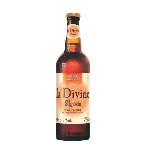 BIERE AMBREE LA DIVINE 75CL