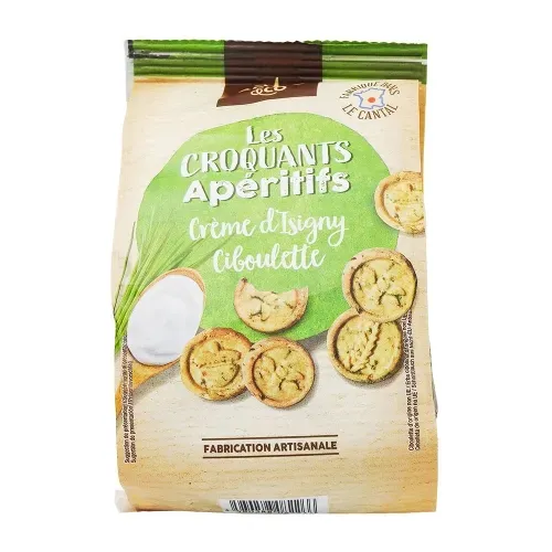 BISCUITS CROQUANTS CREME ISIGNY 100g