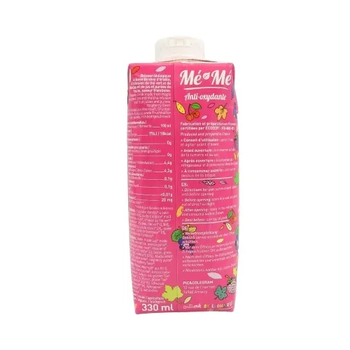BOISSON THE BIO FRAMBOISE CASSIS MEME 33CL