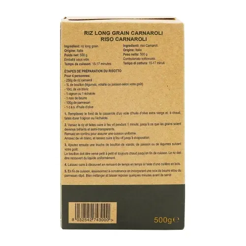 RIZ ITALIE CARNAROLI PQT 500GR