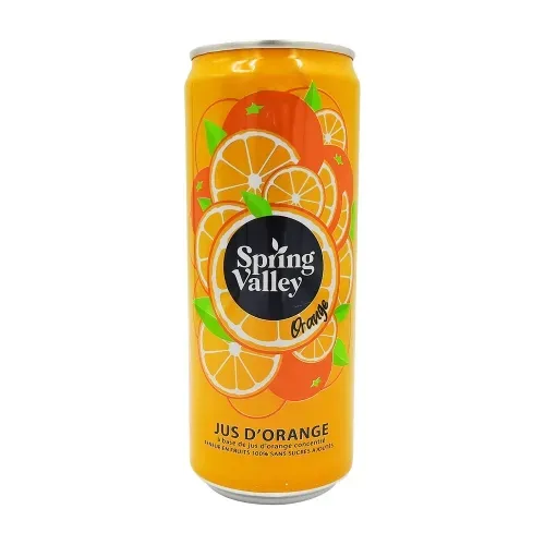 100% JUS D'ORANGE CANETTE 33CL