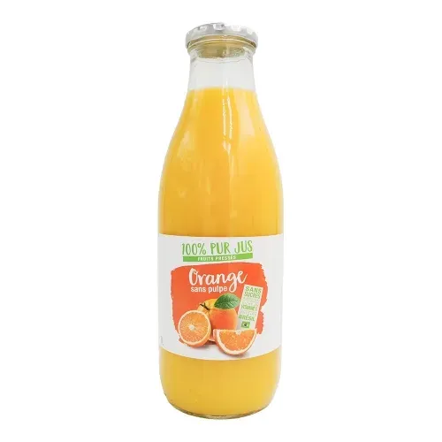 PUR JUS ORANGE BRESIL 1L VERRE