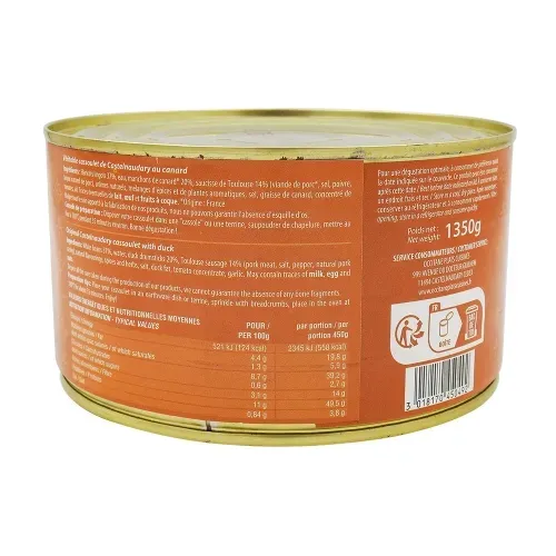 CASSOULET DE CANARD FR 1350GR