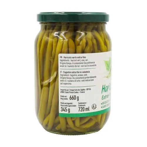 HARICOTS VERTS ENTIERS EXTRA FIN MADAGASCAR 720 ML