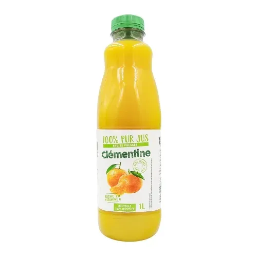 PUR JUS CLEMENTINE PET 1L (new cdt)