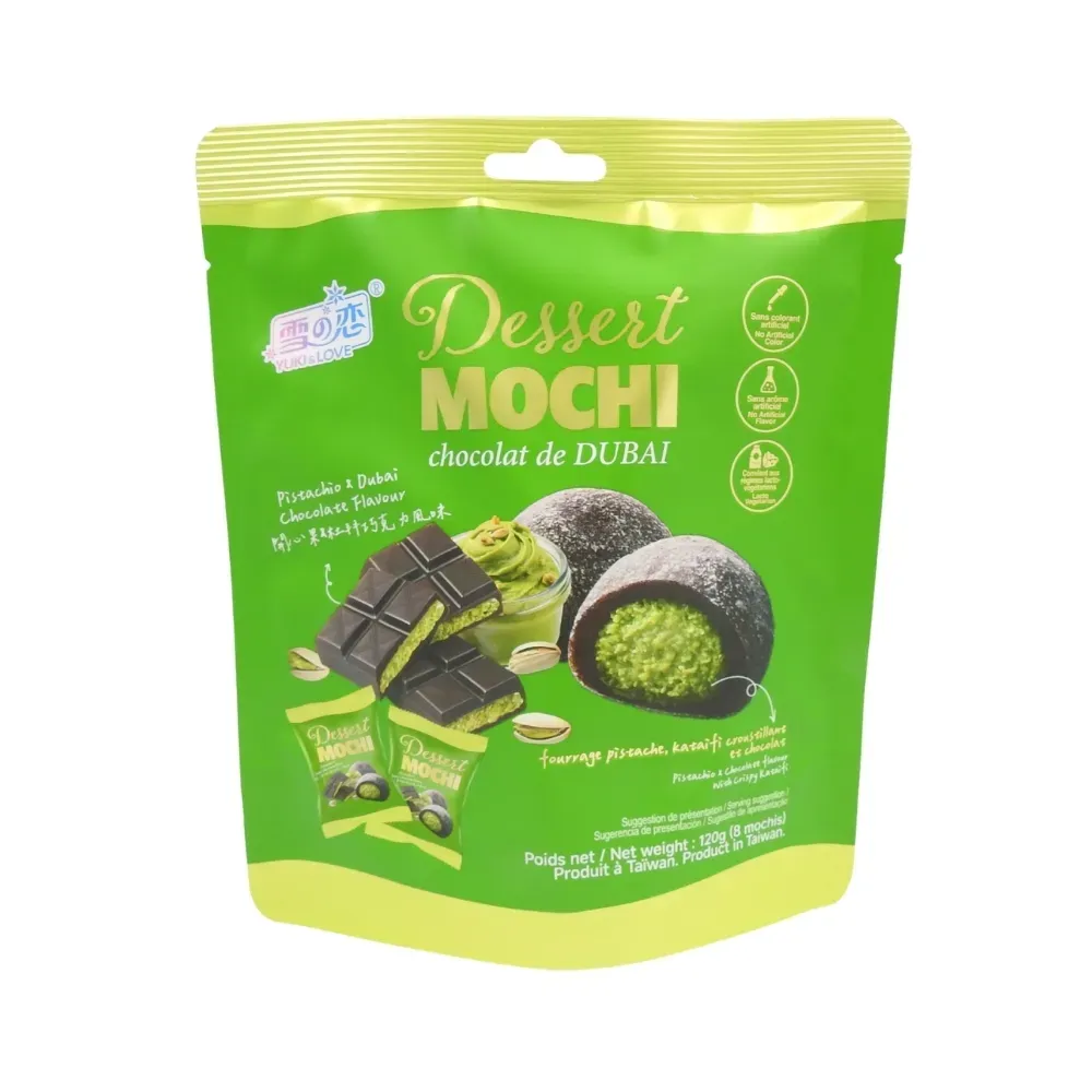 MOCHI GATEAU MOU CHOCOLAT DUBAI ET BLANC 120G