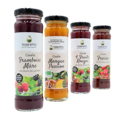 COULIS 4 FRUITS ROUGES 156ML