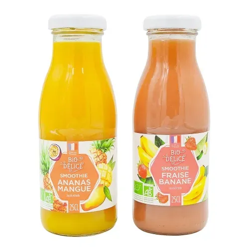 SMOOTHIE BIO ANANAS MANGUE 25 CL