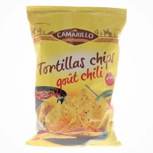 CAMARILLO  TORTILLA CHIPS CHILI 200 GR