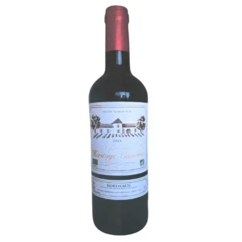 AOP VIN ROUGE BIO BDX CHT HERITAGE CAMARA 75CL