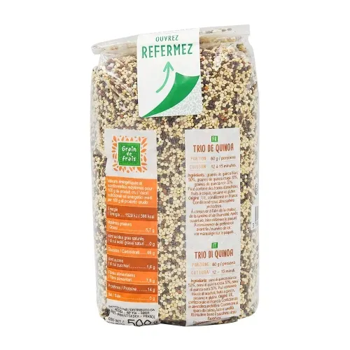 TRIO DE QUINOA FRANCE GDF 500g/CT 15