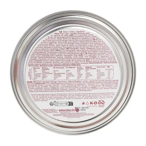 BOITE METAL FORREST FRIENDS 400G