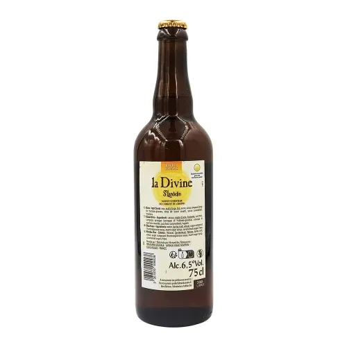 BIERE BLONDE LA DIVINE 75CL