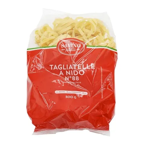 Pâtes Tagliatelles n°88 pqt 500g Savino Pasta