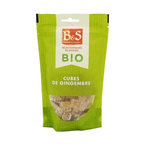 CUBE GINGEMBRE BIO doypack 110 gr B&S