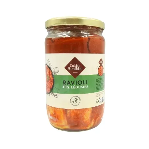 RAVIOLIS AUX LEGUMES PN:650G