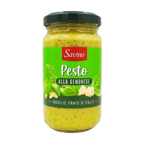SAUCE PESTO A LA GENOVESE SAVINO190G
