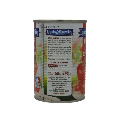  PULPE DE TOMATE L.MARTIN 400G